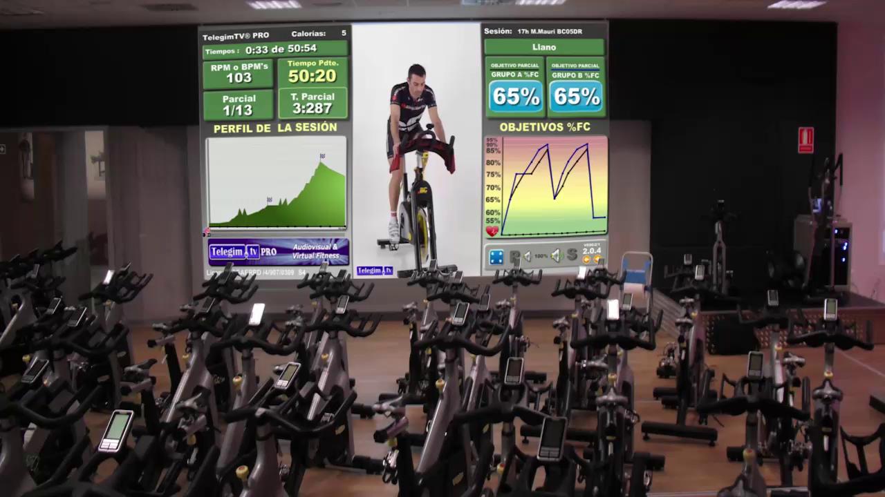 Gym Virtual Fitness Ciclo Indoor Spinning Virtual para Gimnasios Gym