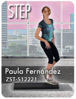 Cartela Gimnasio en Casa Gym Virtual ZST-151222-paula-step-d15