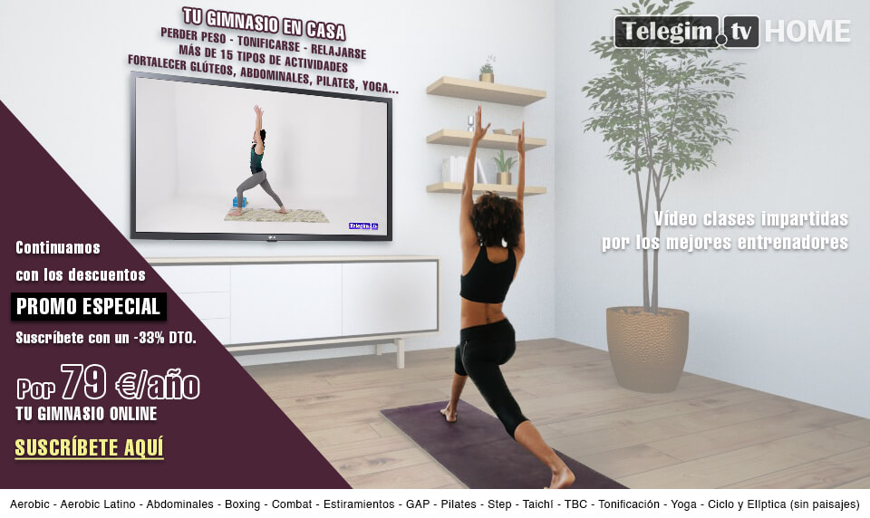 gimnasio online 79 Euros año