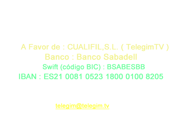 suscripciones nuevas transferencia trimestral